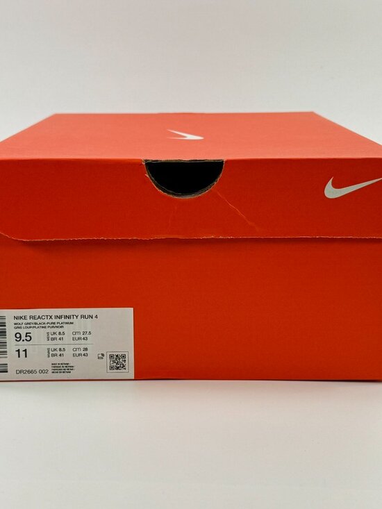 Nike ReactX Infinity Run 4 \'Wolf Grey\' DR2665-002 Multi Size main image 7